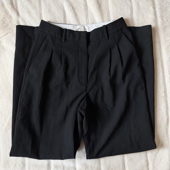 Aritzia Wilfred Effortless Pant (Re)ssential Black Size 8 - Picture 4 of 6